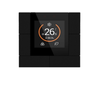 KNX Button Smart 3-Gang with Display, 55mm